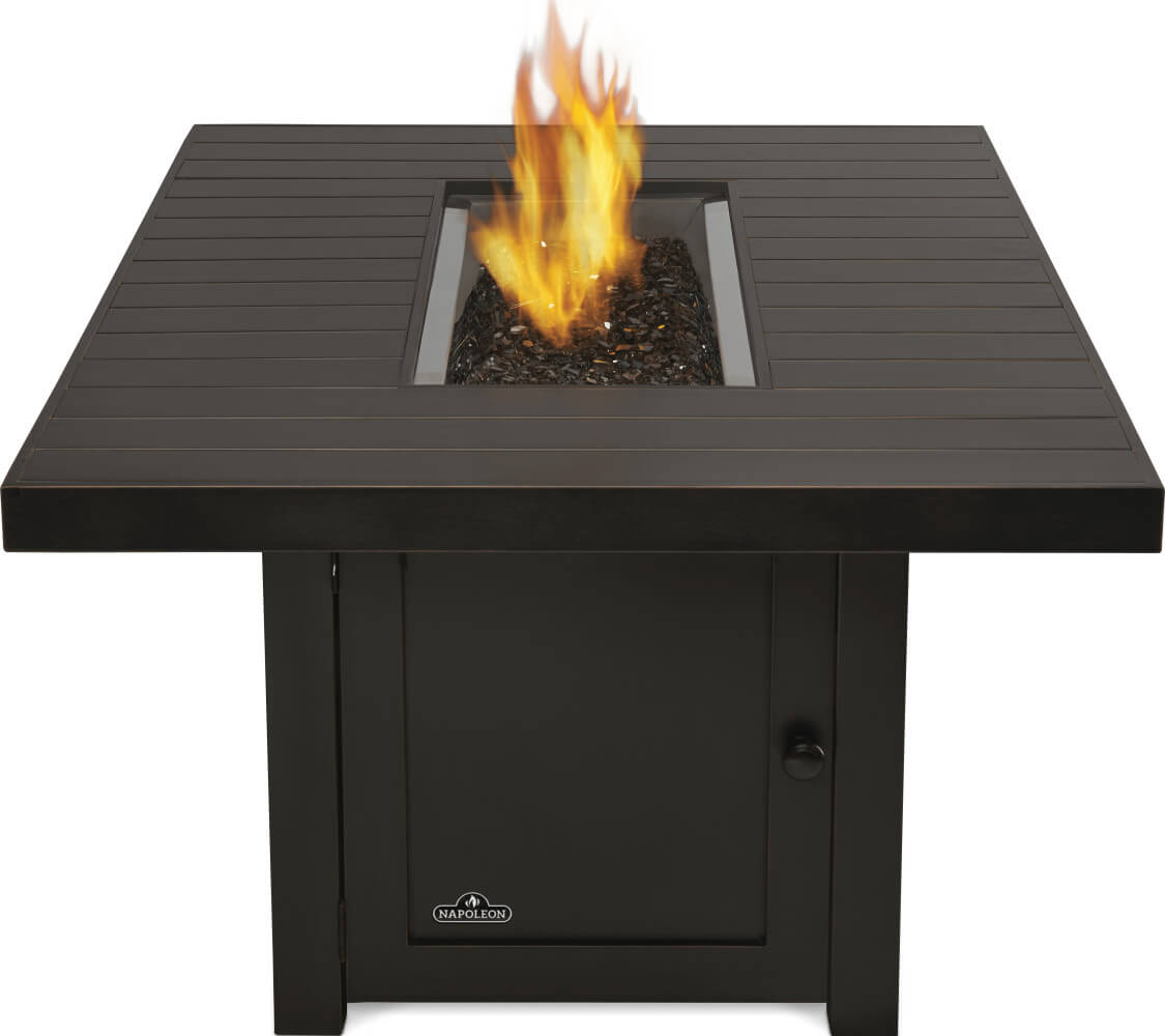 Patio Elegance Fire Table – St. Tropez Rectangle Patio Flame Table