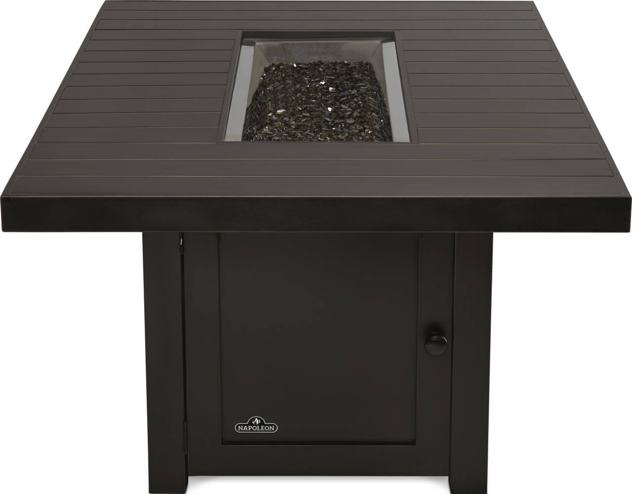 Patio Elegance Fire Table – St. Tropez Rectangle Patio Flame Table