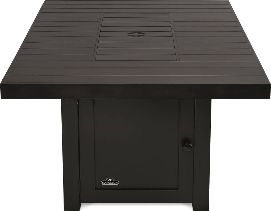 Patio Elegance Fire Table – St. Tropez Rectangle Patio Flame Table